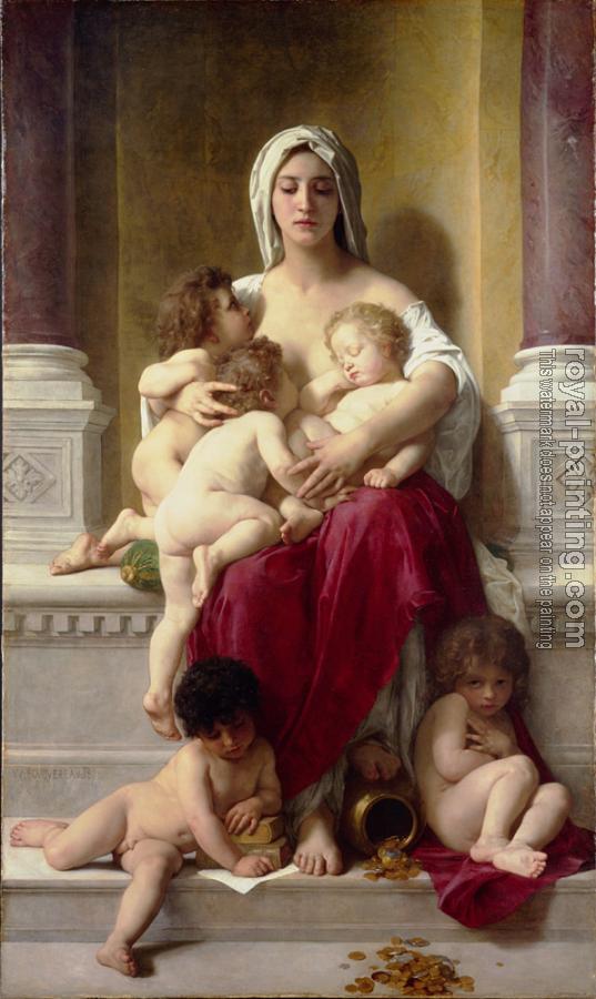 William-Adolphe Bouguereau : Charity William-Adolphe Bouguereau : Charity